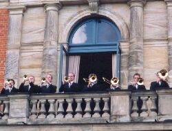 Festspielhaus Blechblaskapelle.