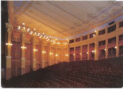 Interior of the Festspielhaus.